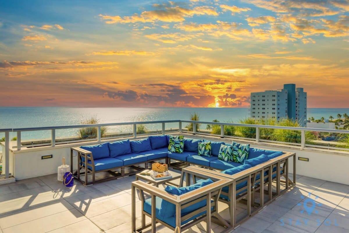 Rooftop Pool & Hot Tub - Gym - Hollywood Beach المظهر الخارجي الصورة