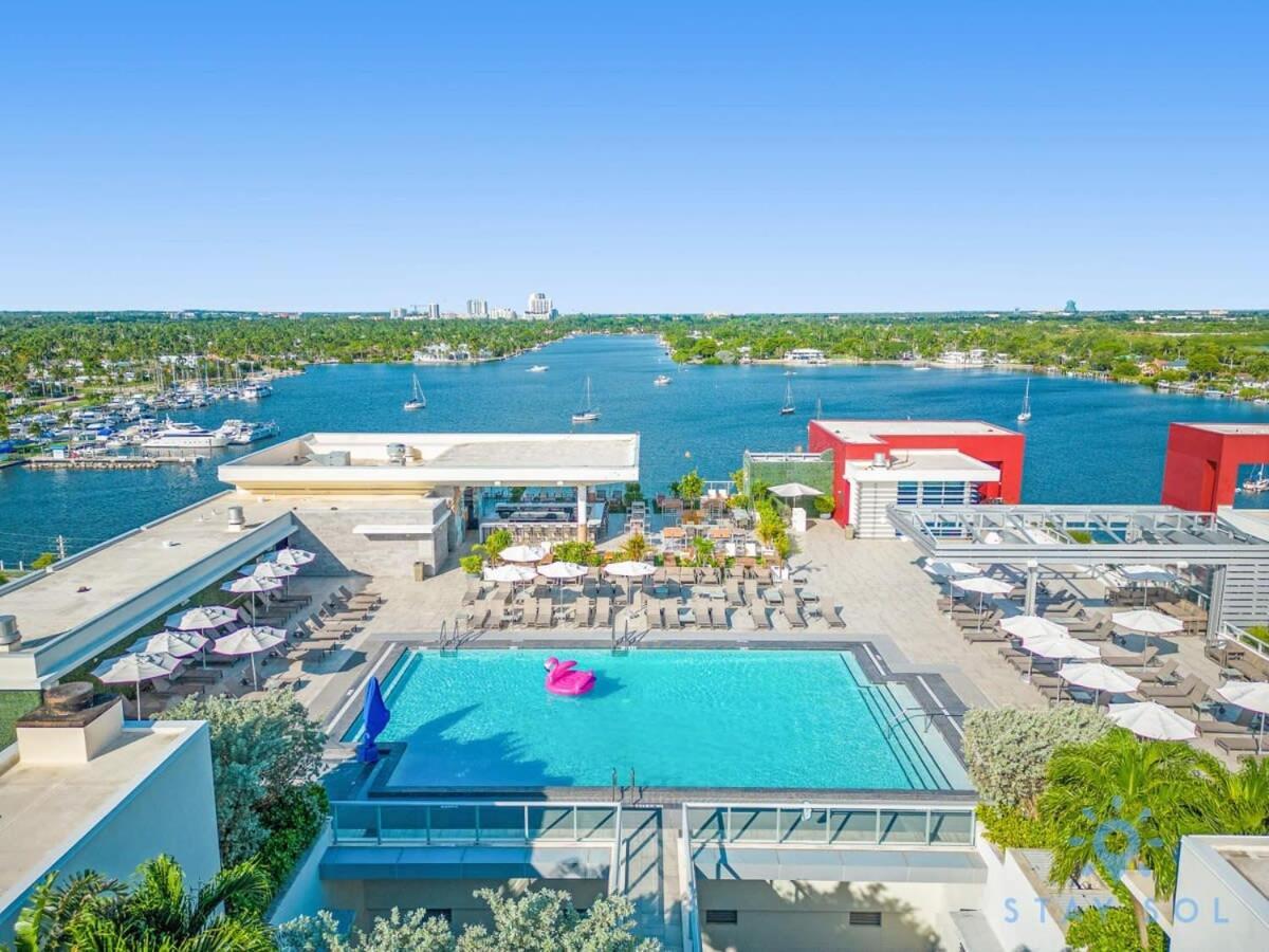 Rooftop Pool & Hot Tub - Gym - Hollywood Beach المظهر الخارجي الصورة