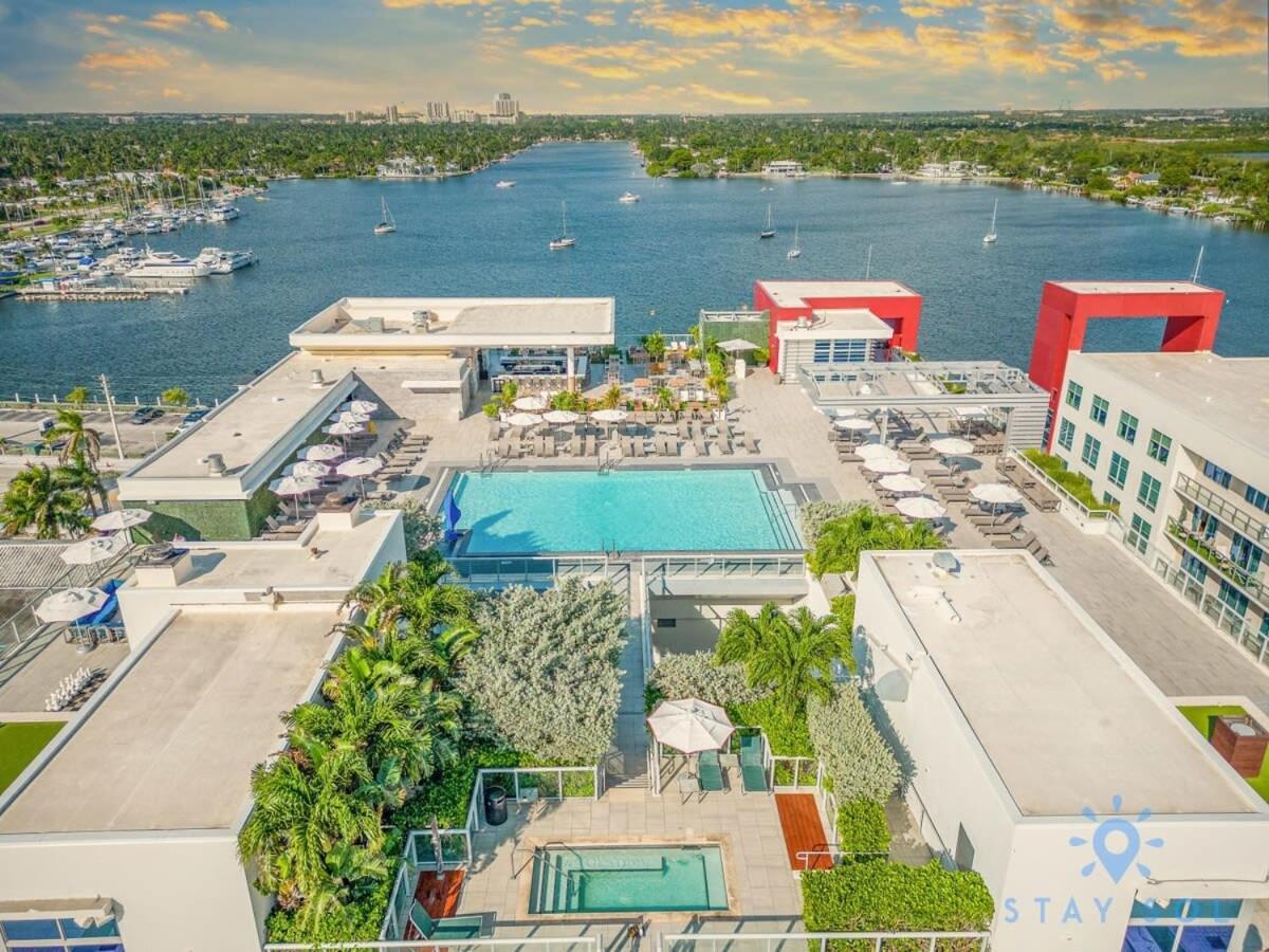 Rooftop Pool & Hot Tub - Gym - Hollywood Beach المظهر الخارجي الصورة