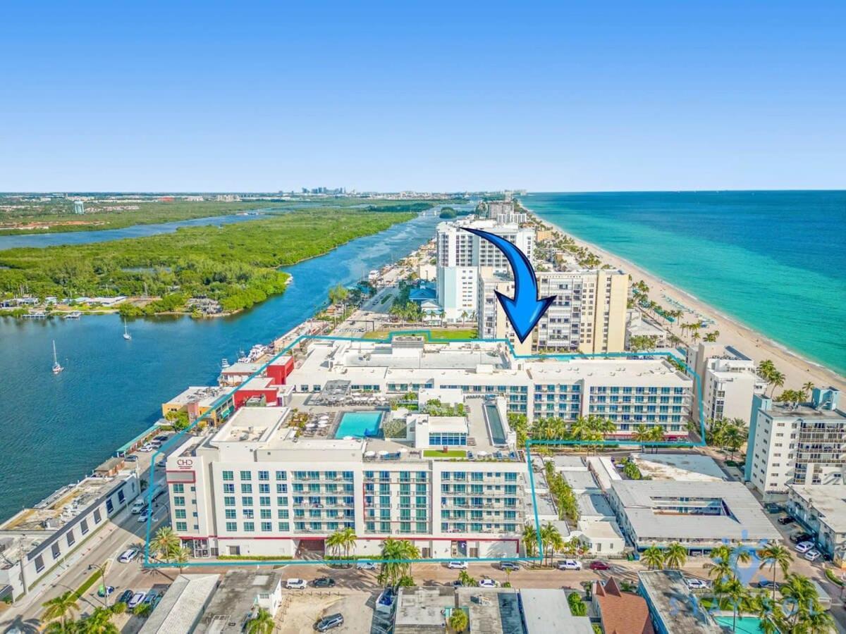 Rooftop Pool & Hot Tub - Gym - Hollywood Beach المظهر الخارجي الصورة