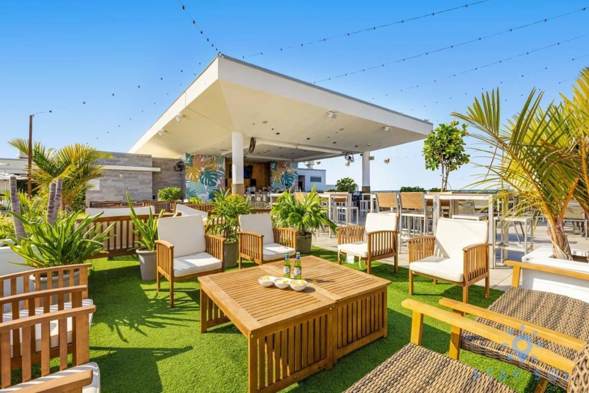 Rooftop Pool & Hot Tub - Gym - Hollywood Beach المظهر الخارجي الصورة