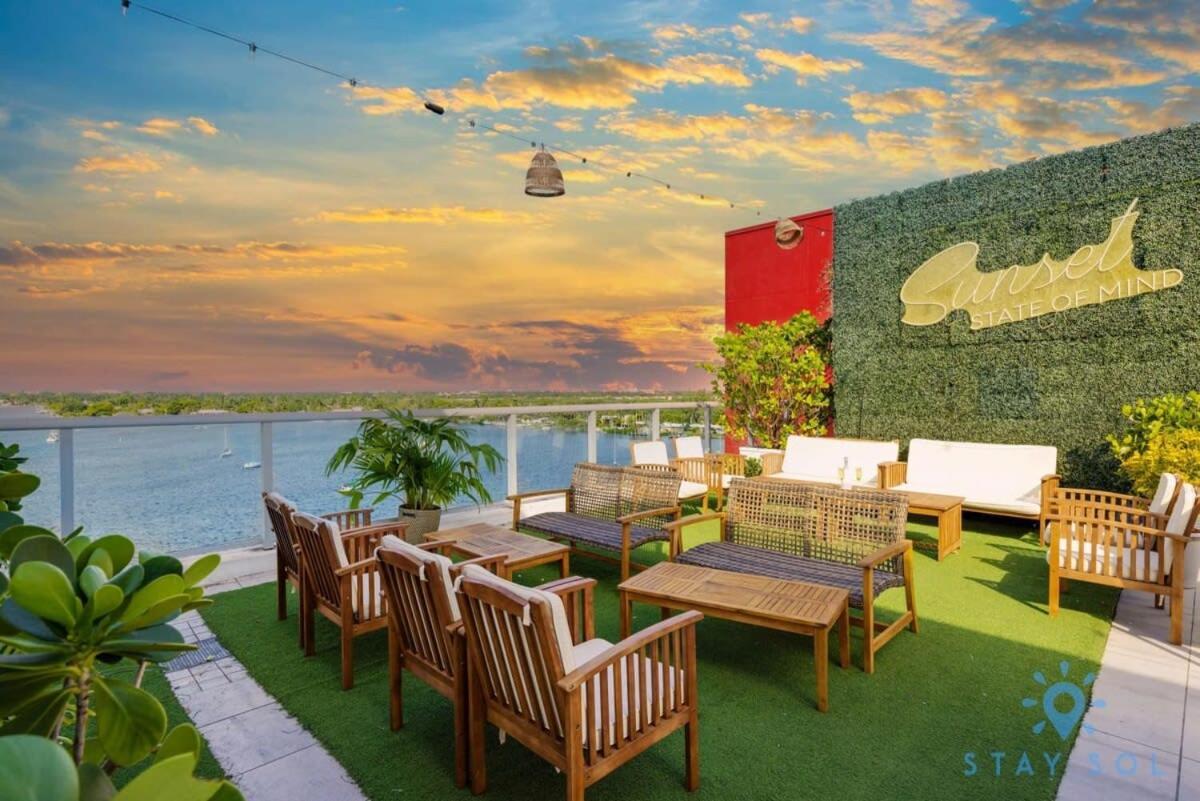 Rooftop Pool & Hot Tub - Gym - Hollywood Beach المظهر الخارجي الصورة